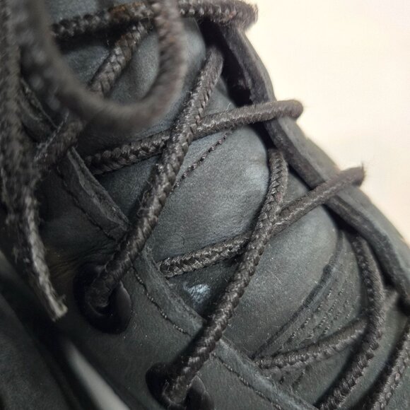 Timberland Black Suede Premium 6-Inch Boot Lace Up Boys Big Kids Size US 4.5 - Picture 10 of 12